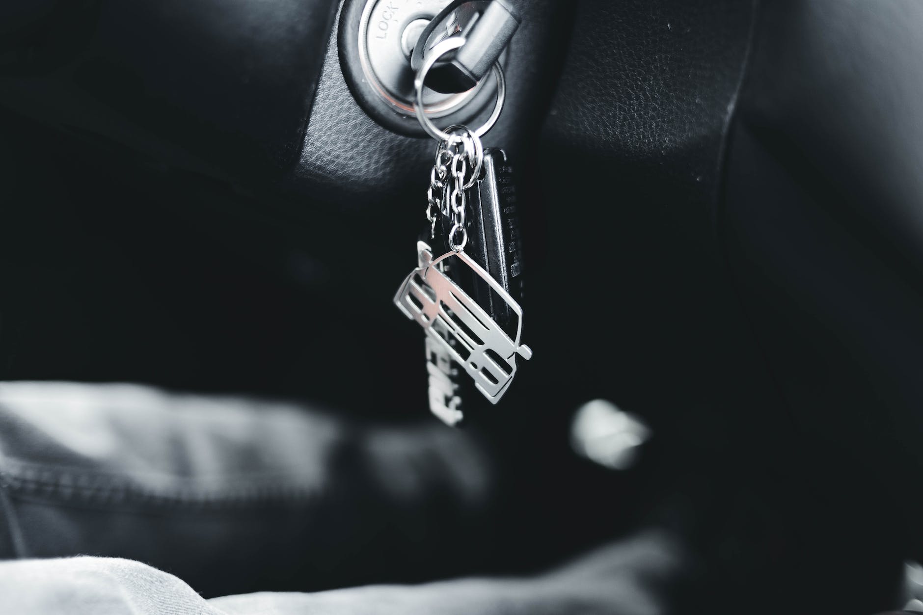 car keys with key ring